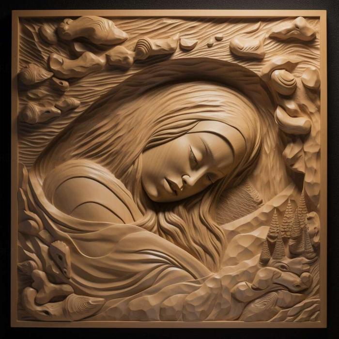 نموذج ثلاثي الأبعاد لآلة CNC 3D Art 